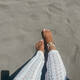 Feet on the beach